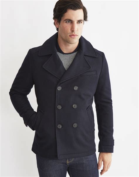 pea coat for men